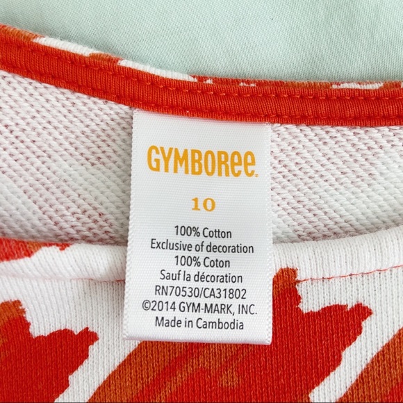 Orange Girls Dress w Pockets - Picture 2 of 7